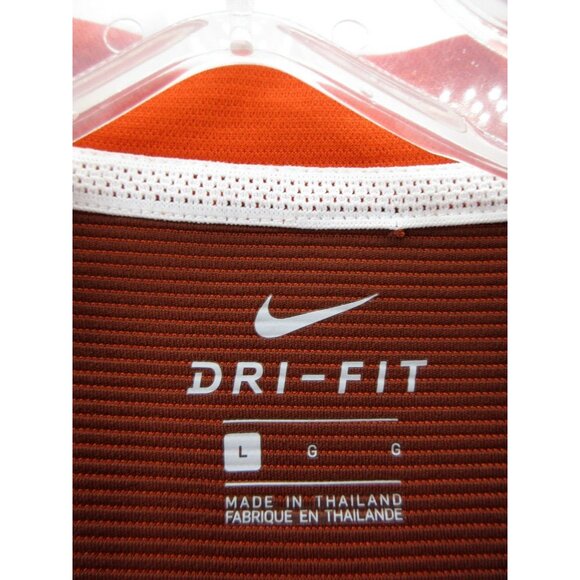 Clemson Tigers Sweatshirt Large Nike Dri-Fit On Field 1/4 Zip NCAA - Picture 13 of 15